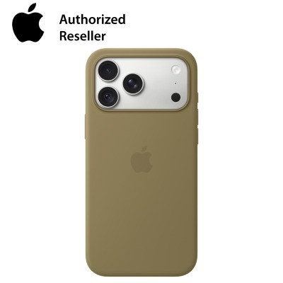 Ốp lưng Silicon MagSafe iPhone 18 Pro Max Xanh Ôlive