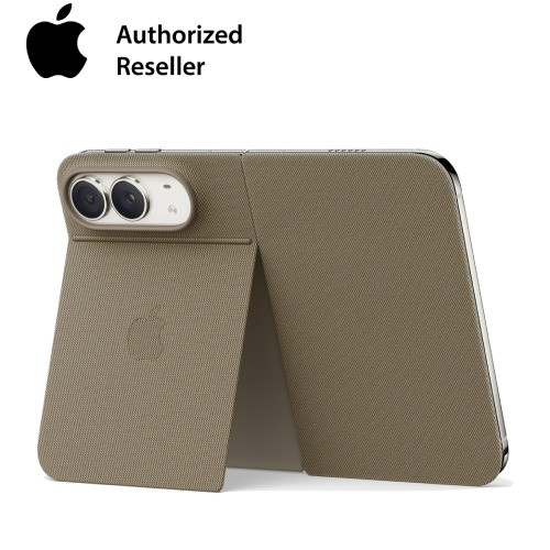 Ốp lưng iPhone Duo Folio có chân đế Nâu Xám