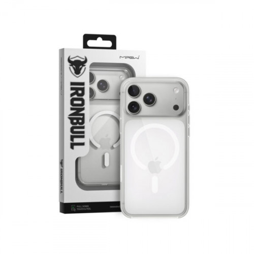Ốp lưng MagSafe iPhone 18 Pro/17 Pro Mipow Transparent
