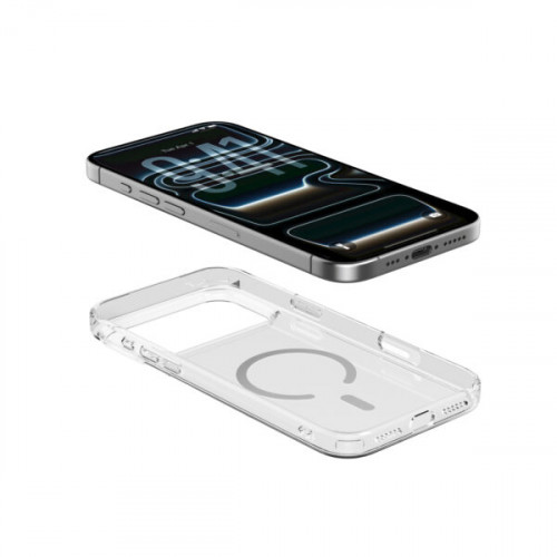 Ốp lưng MagSafe iPhone 18 Pro Max/17 Pro Max Mipow Transparent 3