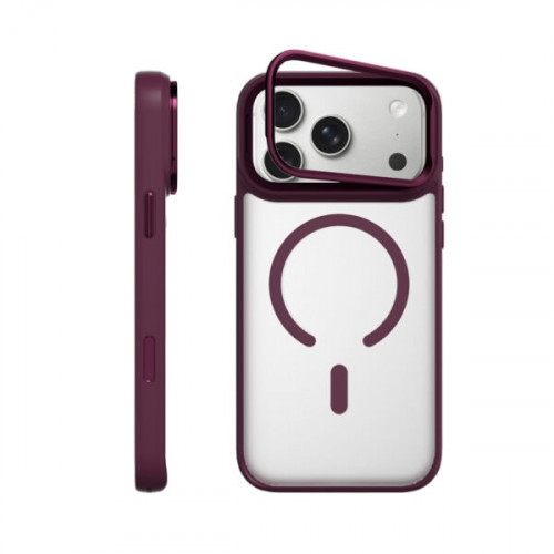Ốp lưng MagSafe iPhone 18 Pro Max Mipow Ironbull MATTEX tích hợp giá đỡ camera 1
