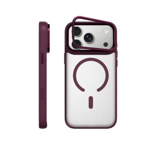 Ốp lưng MagSafe iPhone 18 Pro Mipow Ironbull MATTEX tích hợp giá đỡ camera 1