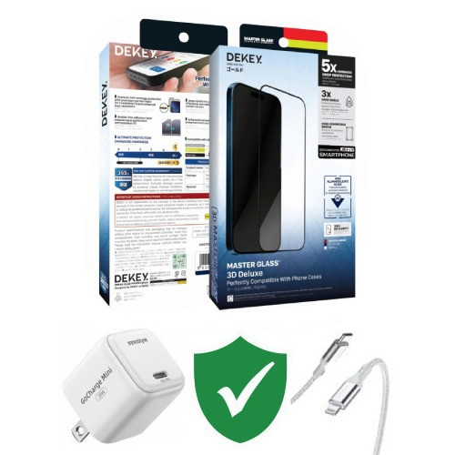 Combo VIP iPhone 14 Plus cũ (Cốc 20W+Cáp C to L Innostyle+Dán DEKEY+VIP 1 đổi 1 12 Tháng)