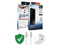Combo VIP iPhone 15 Pro cũ (Cốc 20W+Cáp C to C ANKER+Dán DEKEY+VIP 1 đổi 1 12 Tháng)