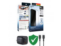 Combo VIP iPhone 15 Pro cũ (Cốc 20W+Cáp C to C Aukey+Dán DEKEY+VIP 1 đổi 1 12 Tháng)
