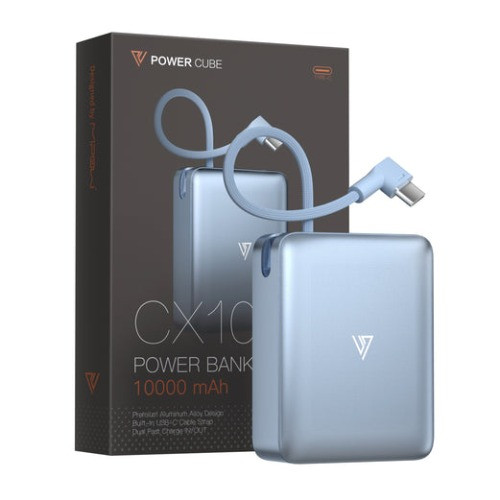 Pin dự phòng MIPOW Ultra Mini Aluminum 10000mAh Xanh