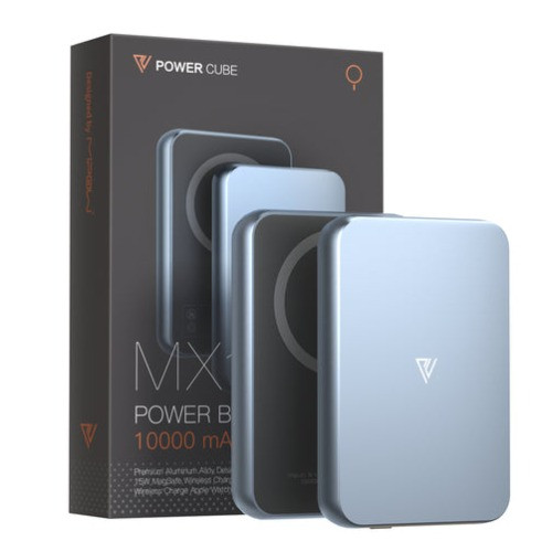 Pin dự phòng MagSafe MIPOW 3in1 Ultra Slim 10000mAh Xanh