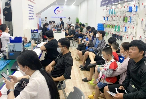 Thay màn hình Vivo Y100a 1