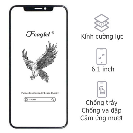 Thay mặt kính iPhone XR