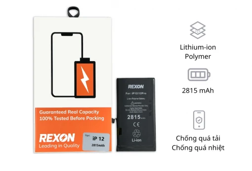 Thay pin iPhone 12 Rexon