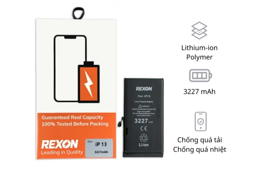 Thay pin iPhone 13 Rexon
