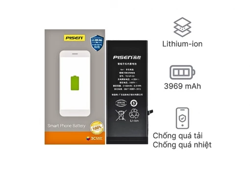 Thay pin iPhone 11 Pro Pisen dung lượng chuẩn