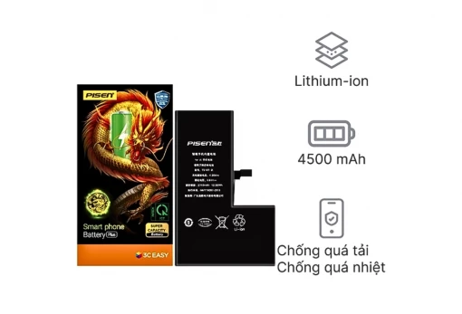 Thay pin iPhone 11 Pro Pisen dung lượng siêu cao