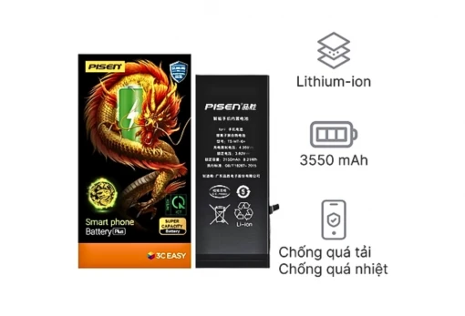 Thay pin iPhone 13 Pisen dung lượng siêu cao