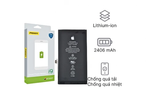 Thay pin iPhone 13 Mini Pisen dung lượng chuẩn