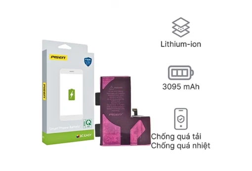 Thay pin iPhone 13 Pro Pisen dung lượng chuẩn