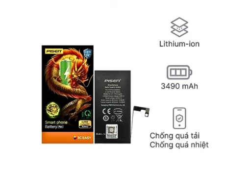Thay pin iPhone 13 Pro Pisen dung lượng siêu cao