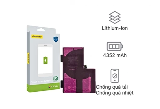 Thay pin iPhone 13 Pro Max Pisen dung lượng chuẩn