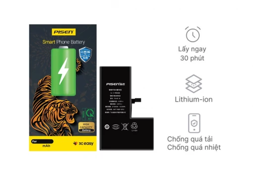 Thay pin iPhone 14 Pisen dung lượng siêu cao