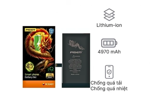 Thay pin iPhone 14 Pro Max Pisen dung lượng siêu cao