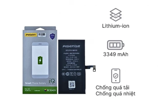 Thay pin iPhone 15 Pisen dung lượng chuẩn