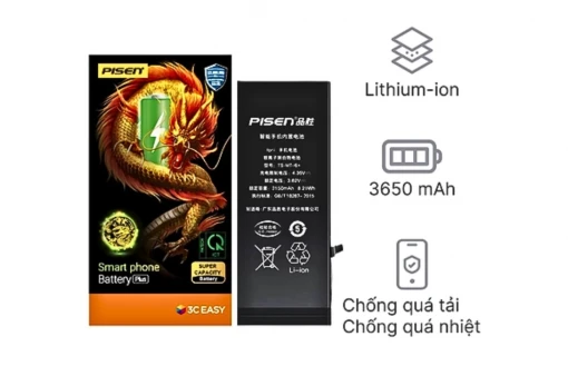 Thay pin iPhone 6 Plus Pin Pisen dung lượng siêu cao