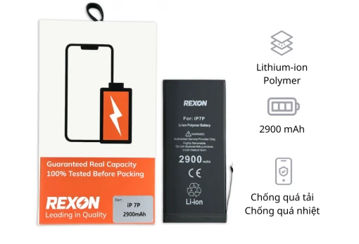 Thay pin iPhone 7 Plus Rexon
