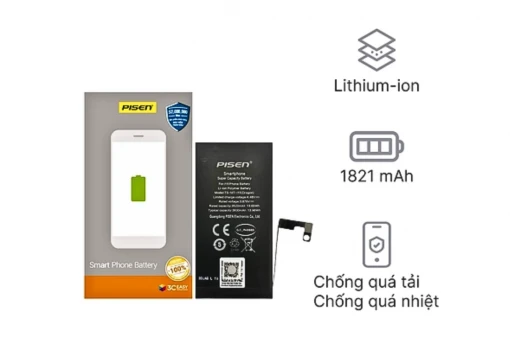 Thay pin iPhone 8 Pisen dung lượng chuẩn