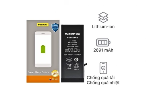 Thay pin iPhone 8 Plus Pisen dung lượng chuẩn