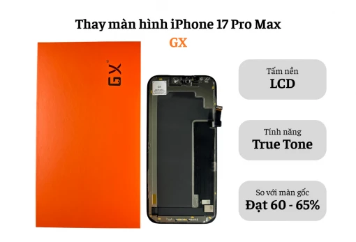 Thay màn hình iPhone 17 Pro Max