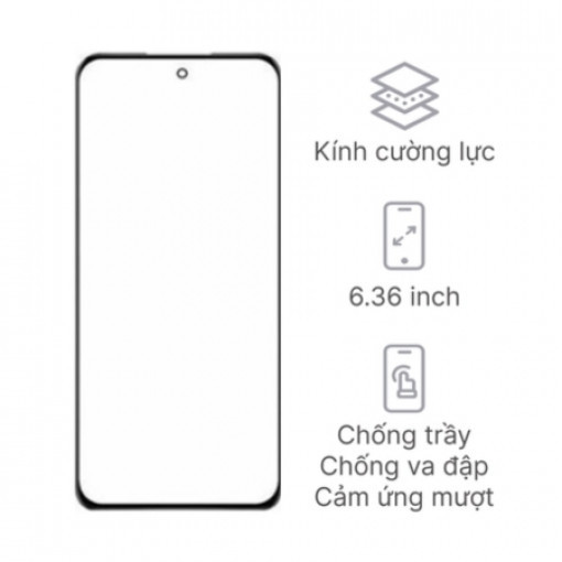 Thay ép kính màn hình Xiaomi Redmi Note 15