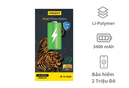 Thay pin iPhone 15 Pro Pin Pisen dung lượng siêu cao