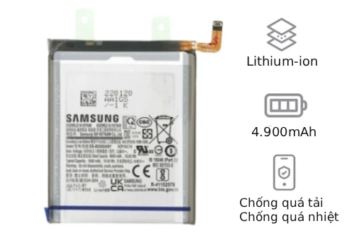 Thay pin Samsung S24 Plus - Pin Pisen dung lượng chuẩn