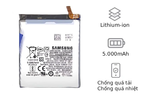 Thay pin Samsung S25 Ultra - Pin Pisen dung lượng chuẩn