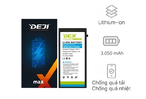 Thay pin Samsung Galaxy A8 2015 A800 Deji