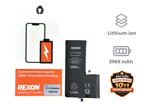 Thay pin iPhone 11 Pro Max Rexon