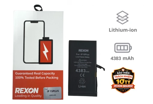 Thay pin iPhone 15 Plus Rexon