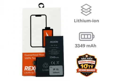 Thay pin iPhone 15 Rexon