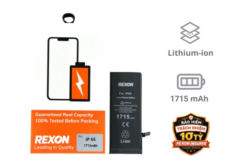 Thay pin iPhone 6s Rexon