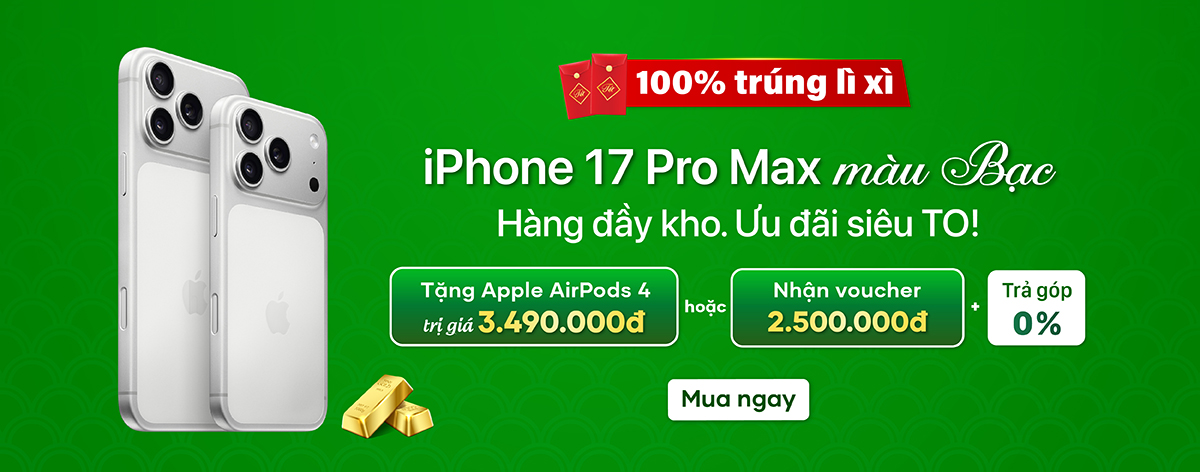 iPhone 17 Pro Max Bạc