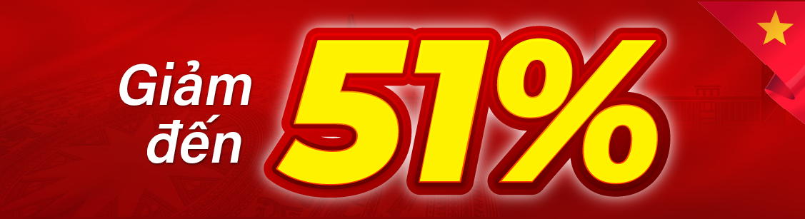 Loa giảm đến 50%