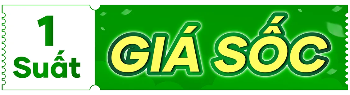 1 Suất giá sốc