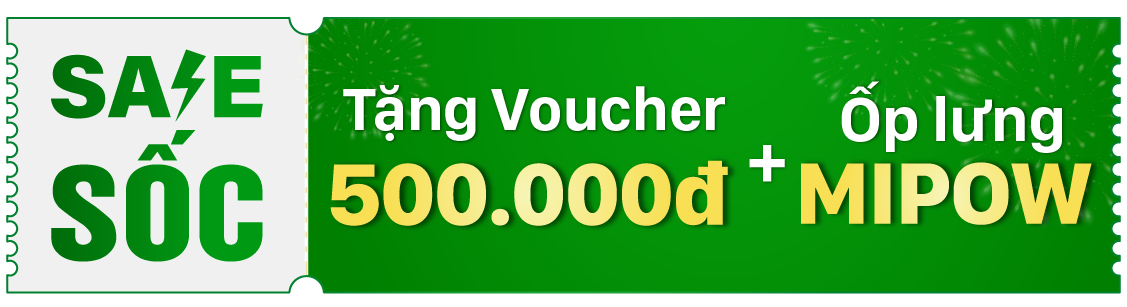 Tặng Voucher 500k + Ốp