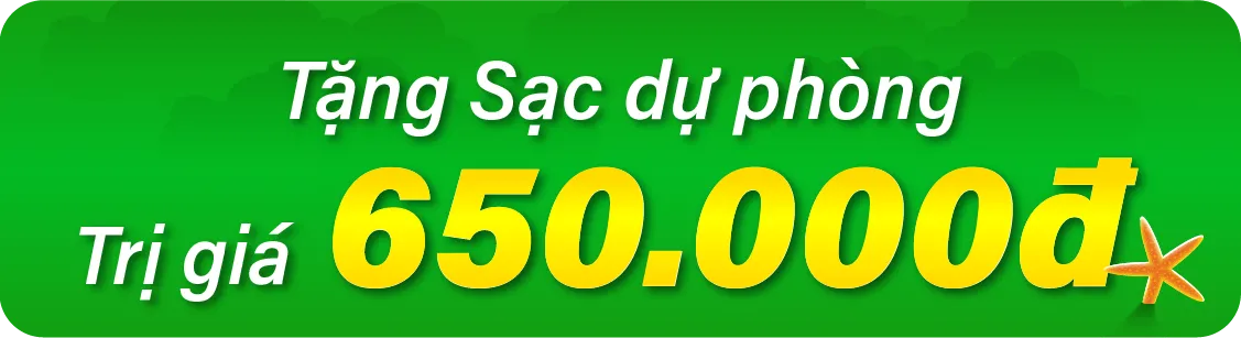Tặng SDP 650.000đ