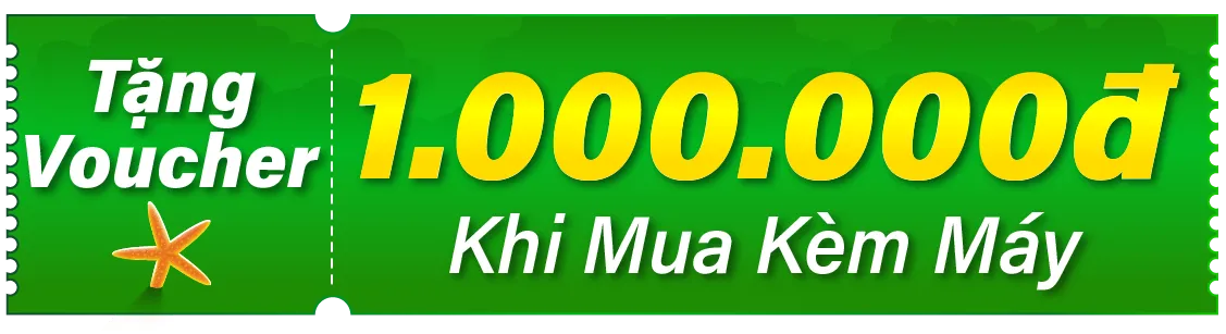 Tặng 1tr mua loa kèm máy