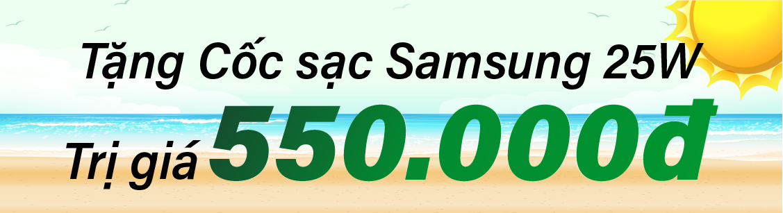 Tặng cốc sạc Samsung 550k
