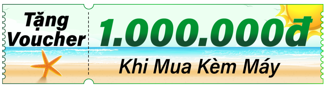 Tặng 1tr mua loa kèm máy