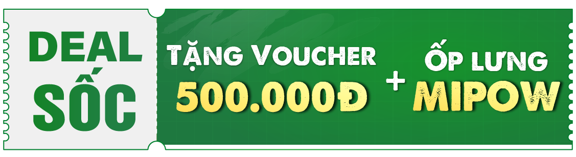 Tặng Voucher 500k + Ốp