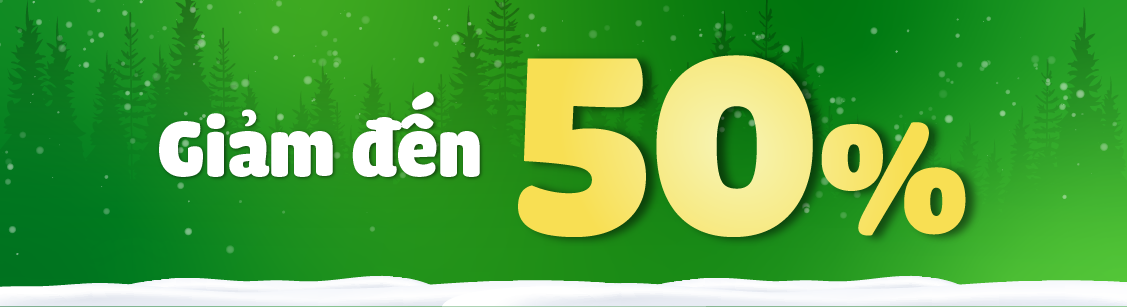 Giảm đến 50%