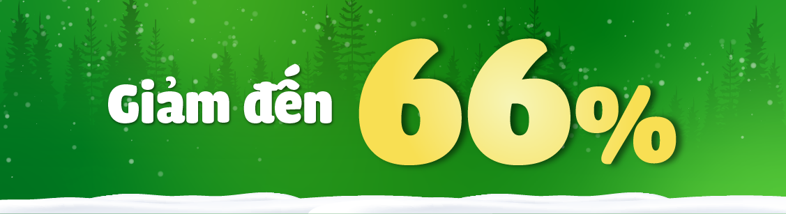 Giảm đến 66%